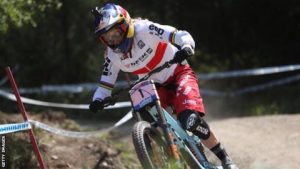 Rachel Atherton completes downhill World Cup’s first ‘perfect season’