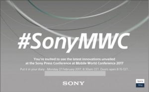 Sony to reveal new phones on February 27 at MWC