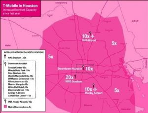T-Mobile boosts LTE capacity in Houston 20 times for Superbowl