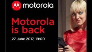 Motorola Sends Out Invites for June 27, Moto Z2 Incoming?