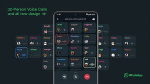 WhatsApp Group Voice Calls Now Support Up to 32 Participants, Messenger Gets Other Design Updates
